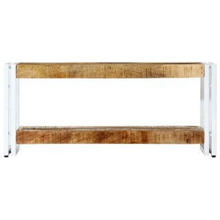  Szafka pod TV, 90x30x40 cm, lite drewno mango