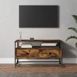  Szafka pod TV, przydymiony dąb, 80x35x45 cm