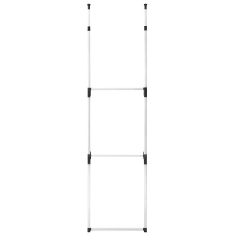  System teleskopowych drążków do garderoby, aluminiowy