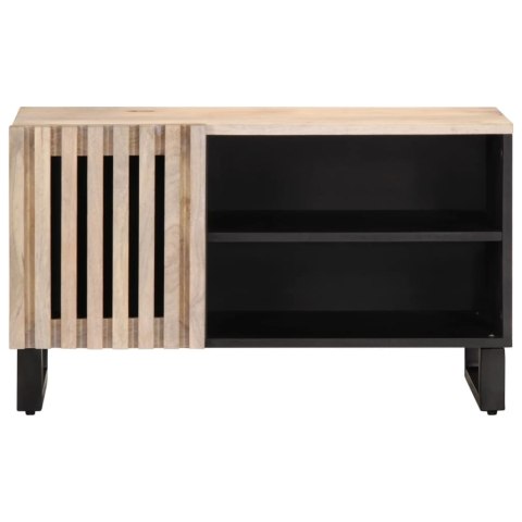  Szafka pod telewizor, 80x34x46 cm, lite drewno mango