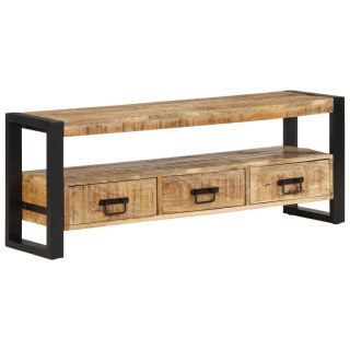  Szafka pod TV, 120x30x45 cm, lite drewno mango