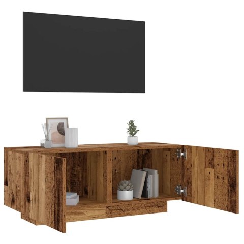  Szafka pod TV, stare drewno, 100x35x40 cm