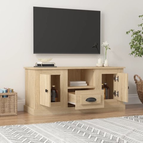  Szafka pod TV dąb sonoma 100x35,5x45 cm materiał drewnopochodny