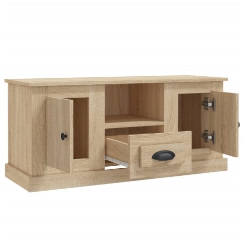  Szafka pod TV dąb sonoma 100x35,5x45 cm materiał drewnopochodny