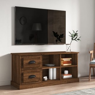  Szafka pod TV, brązowy dąb, 102x35,5x47,5 cm