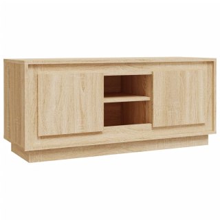  Szafka pod TV, dąb sonoma, 102x35x45 cm materiał drewnopochodny