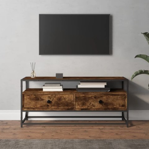  Szafka pod TV, przydymiony dąb, 100x35x45 cm