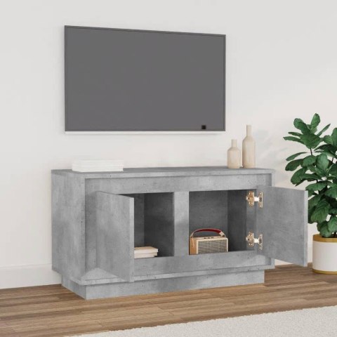  Szafka pod TV, szarość betonu, 80x35x45 cm