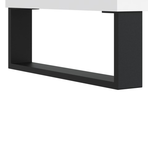  Szafka pod TV, biała, 100x34,5x44,5 cm, materiał drewnopochodny