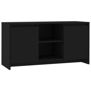  Szafka pod TV, czarna 102x37,5x52,5 cm, materiał drewnopochodny