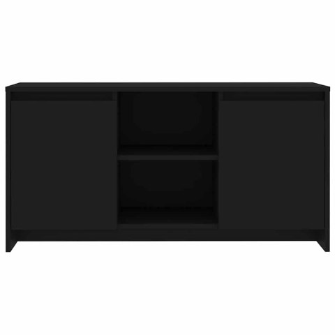  Szafka pod TV, czarna 102x37,5x52,5 cm, materiał drewnopochodny