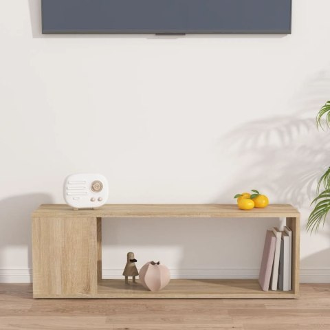  Szafka pod TV, dąb sonoma 100x24x32 cm, materiał drewnopochodny