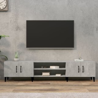  Szafka pod TV, szarość betonu, 180x31,5x40 cm