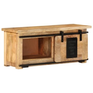  Szafka pod TV, 90x35x40 cm, lite drewno mango