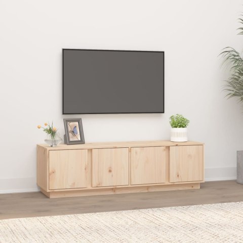  Szafka pod telewizor, 140x40x40 cm, lite drewno sosnowe