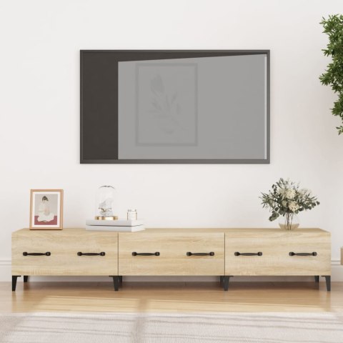  Szafka pod TV, dąb sonoma, 150x34,5x30 cm