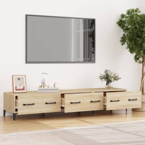  Szafka pod TV, dąb sonoma, 150x34,5x30 cm